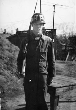 1953 Taegu Mars Radio Relay guard duty